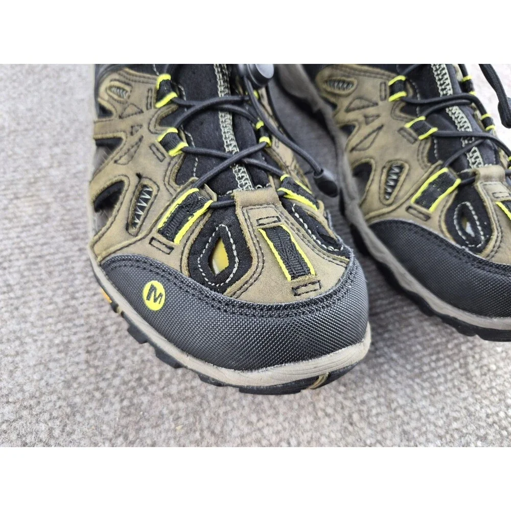 Merrell All Out Blaze Sieve Sandals Men's Sz US 9 Olive Night Hiking Outdoors
